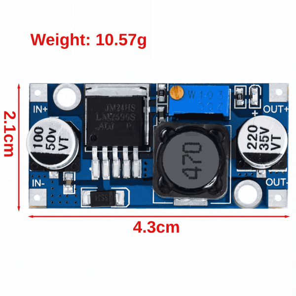 LM2596 DC to DC Buck Converter Power Supply Step Down Module